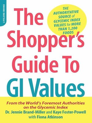 cover image of The Shopper's Guide to GI Values